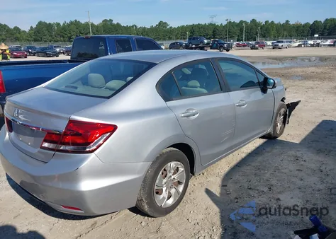 2015 Honda Civic Lx from USA, damaged, VIN 19XFB2F54FE082866